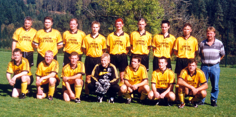 Reservemannschaft Frühjahr 2001