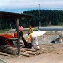 Tennisplatz-Neubau 1991